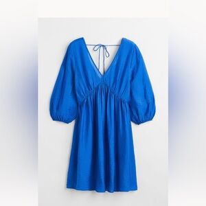 H&M v-neck light and airy v-neck dress